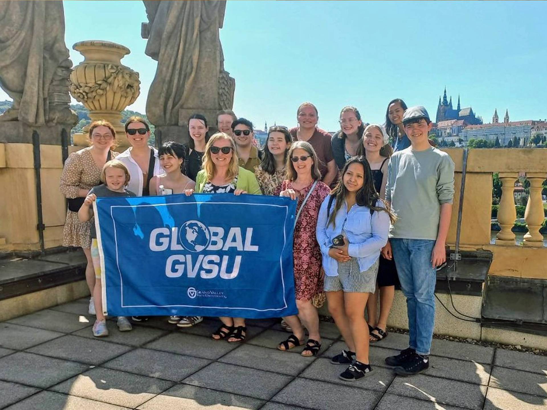 students in the Austria & Czech Republic study abroad program, 2023